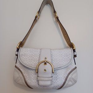 Coach Vintage Small Flap Hobo Shoulder Bag 1457